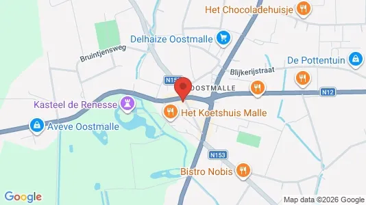 Apartments for rent i Malle - kort over placeringen