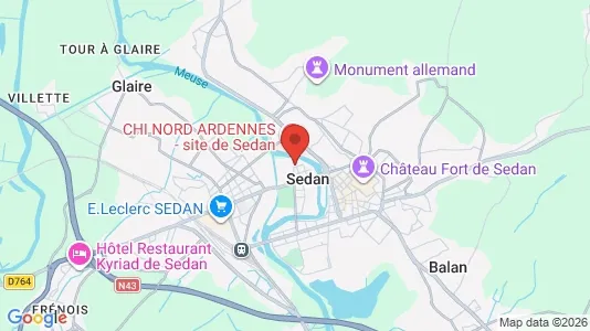 Apartments for rent in Sedan - Photo from Google Street View