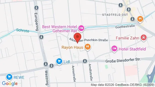 Apartments for rent in Magdeburg - Photo from Google Street View