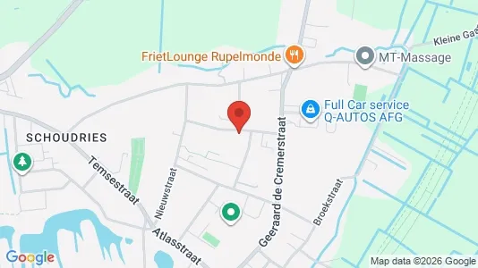 Apartments for rent i Kruibeke - kort over placeringen
