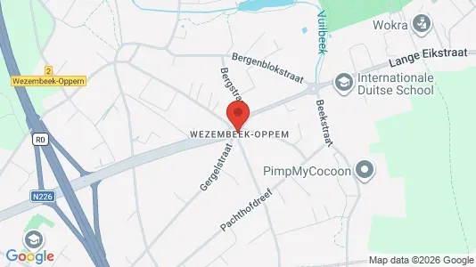 Apartments for rent i Kraainem - kort over placeringen