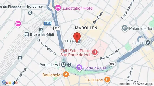 Apartments for rent i Stad Brussel - kort over placeringen