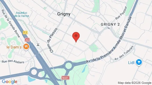 Apartments for rent in Évry - Photo from Google Street View