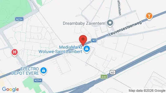 Apartments for rent i Brussels Sint-Lambrechts-Woluwe - kort over placeringen