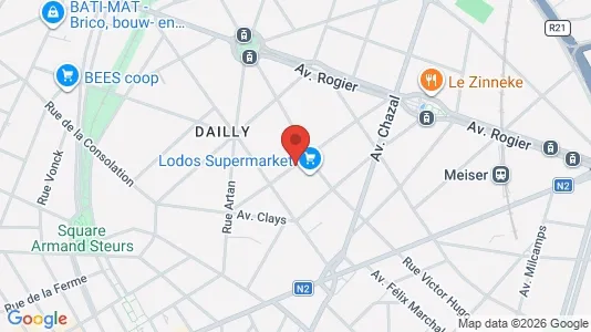 Apartments for rent i Brussels Schaarbeek - kort over placeringen