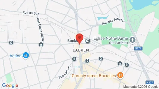 Apartments for rent i Stad Brussel - kort over placeringen