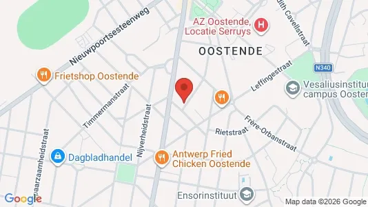 Apartments for rent in Oostende - Photo from Google Street View
