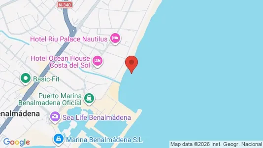 Apartments for rent i Torremolinos - kort over placeringen