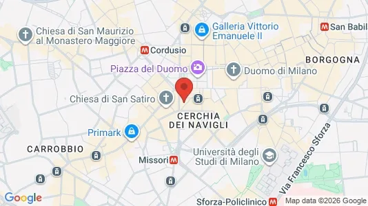 Apartments for rent i Milano Zona 1 - Centro storico - kort over placeringen
