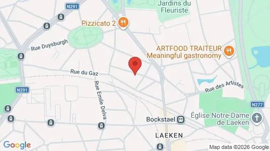 Apartments for rent i Stad Brussel - kort over placeringen