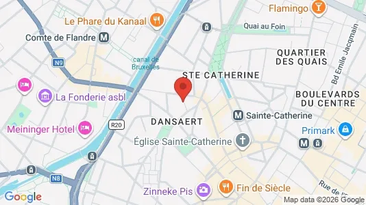 Apartments for rent i Stad Brussel - kort over placeringen
