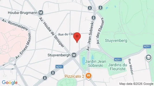 Apartments for rent i Stad Brussel - kort over placeringen