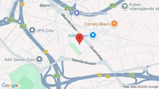 Apartments for rent i Oslo Bjerke - kort over placeringen