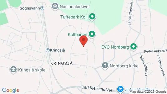 Apartments for rent i Oslo Nordre Aker - kort over placeringen