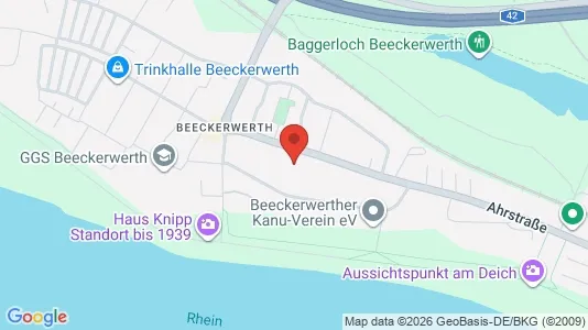 Apartments for rent i Duisburg - kort over placeringen