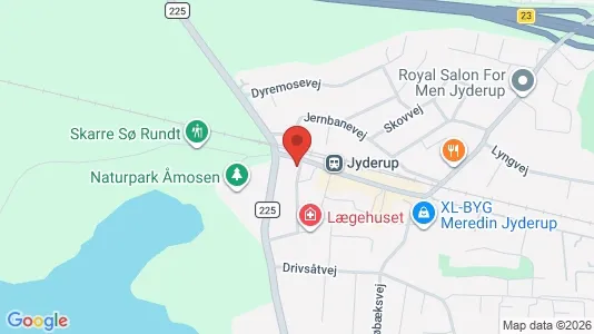 Apartments for rent i Jyderup - kort over placeringen