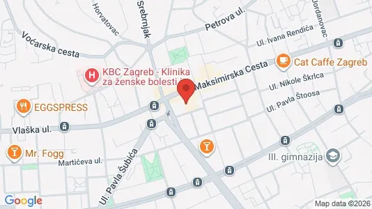 Apartments for rent i Sljeme (Medvednica-Tomislavac) - kort over placeringen
