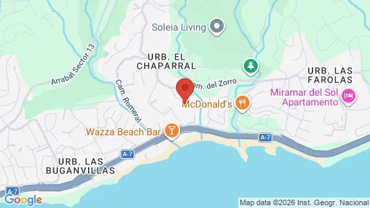 Apartments for rent i Fuengirola - kort over placeringen
