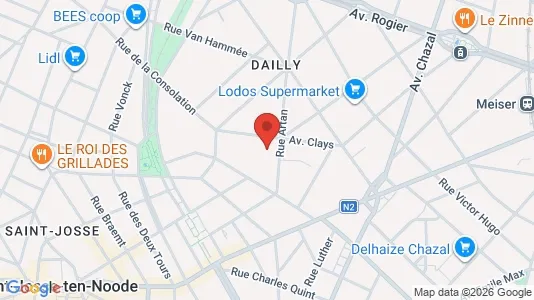 Apartments for rent i Brussels Schaarbeek - kort over placeringen