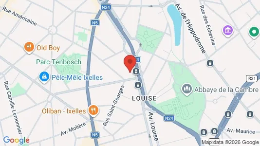 Apartments for rent i Stad Brussel - kort over placeringen