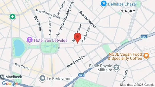 Apartments for rent i Stad Brussel - kort over placeringen