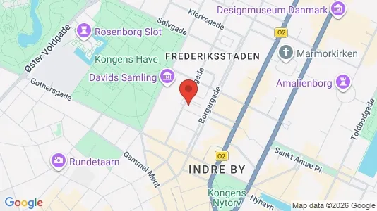 Apartments for rent i Copenhagen K - kort over placeringen
