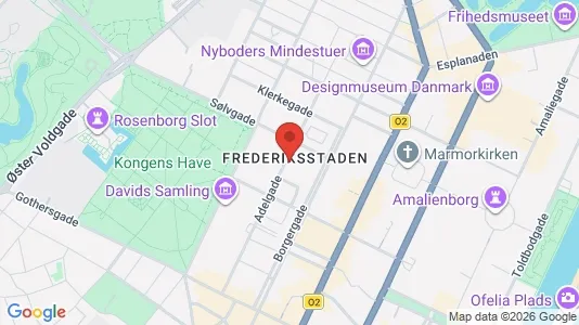 Apartments for rent i Copenhagen K - kort over placeringen