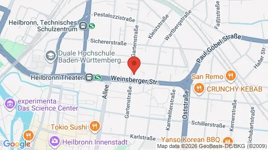 Apartments for rent in Heilbronn - Photo from Google Street View