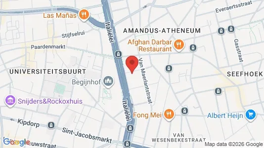 Apartments for rent i Stad Antwerp - kort over placeringen