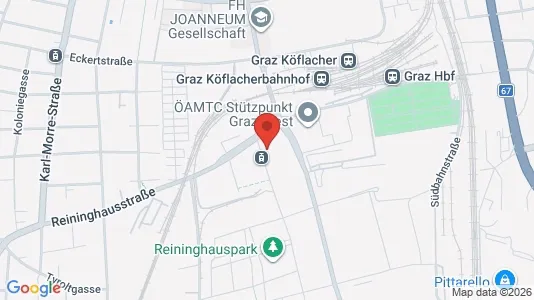 Apartments for rent i Graz - kort over placeringen
