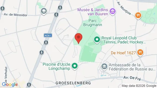 Apartments for rent i Brussels Ukkel - kort over placeringen