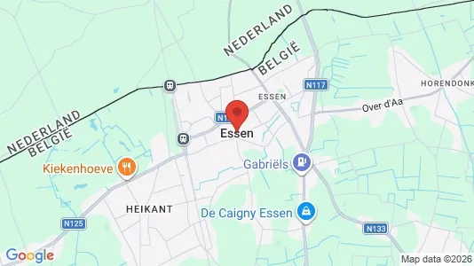 Houses for rent i Essen - kort over placeringen