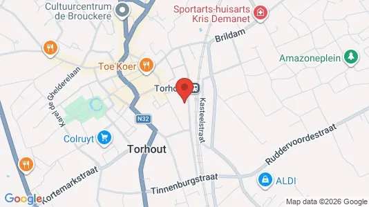 Apartments for rent in Torhout - Photo from Google Street View