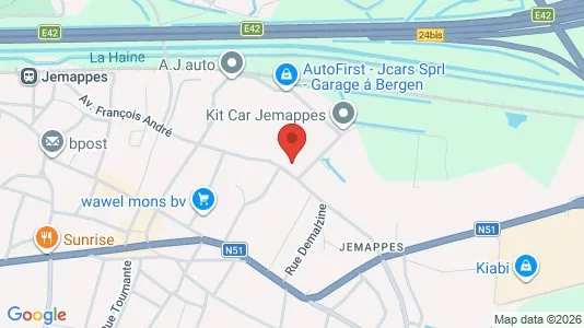 Apartments for rent i Bergen - kort over placeringen