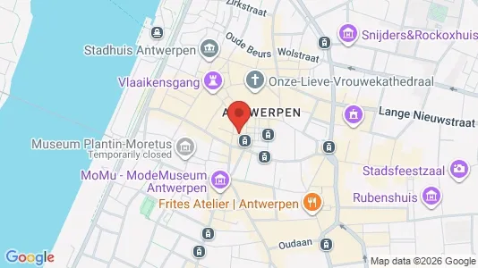 Apartments for rent i Stad Antwerp - kort over placeringen
