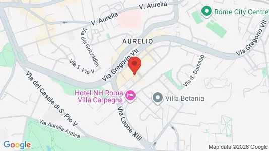 Apartments for rent i Roma Municipio XIII – Aurelia - kort over placeringen