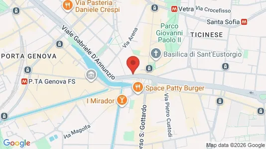 Apartments for rent i Milano Zona 1 - Centro storico - kort over placeringen