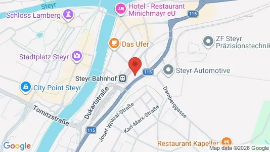 Apartments for rent i Garsten - kort over placeringen