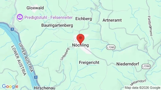 Houses for rent i Nöchling - kort over placeringen