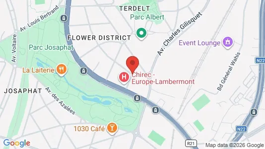Apartments for rent i Brussels Schaarbeek - kort over placeringen
