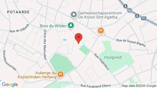 Apartments for rent i Brussels Sint-Agatha-Berchem - kort over placeringen