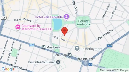Apartments for rent i Stad Brussel - kort over placeringen