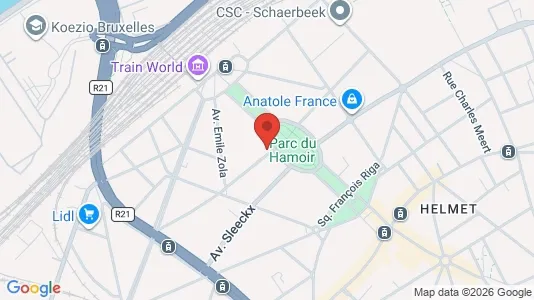 Apartments for rent i Brussels Schaarbeek - kort over placeringen