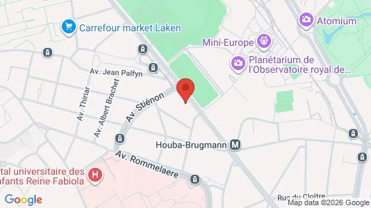 Apartments for rent i Stad Brussel - kort over placeringen