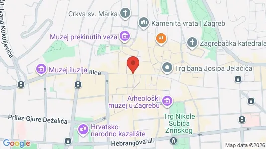 Apartments for rent i Sljeme (Medvednica-Tomislavac) - kort over placeringen