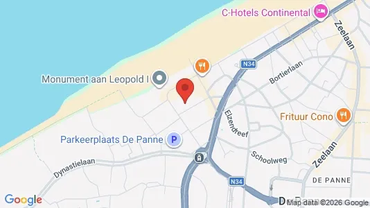 Apartments for rent in De Panne - Photo from Google Street View
