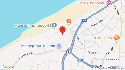 Apartments for rent in De Panne - Photo from Google Street View