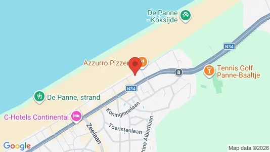 Apartments for rent in De Panne - Photo from Google Street View