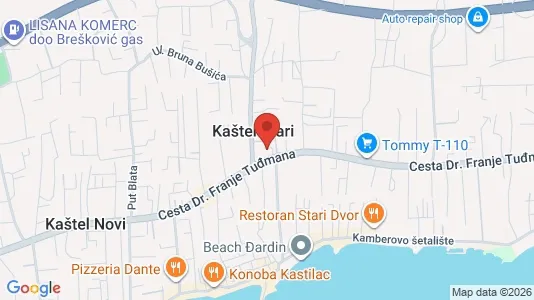 Apartments for rent in Kaštela - Photo from Google Street View