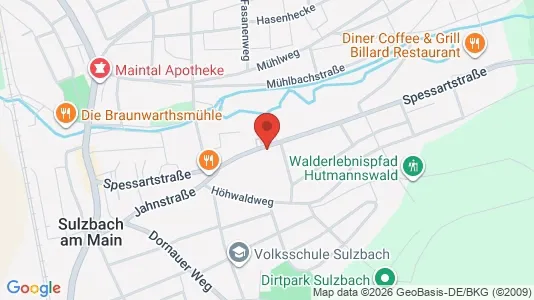 Apartments for rent i Miltenberg - kort over placeringen
